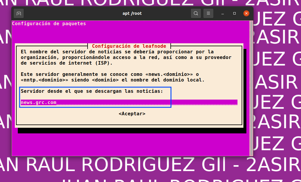 ServidorNoticia